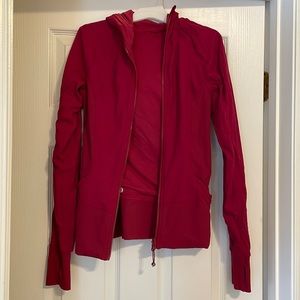 Lululemon hooded jacket.